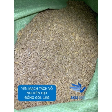Yến Mạch Nguyên Vỏ 1kg - Tách Vỏ Dành Cho Vẹt, Chim Cảnh, Hamster, Sóc - 45.000đ 5