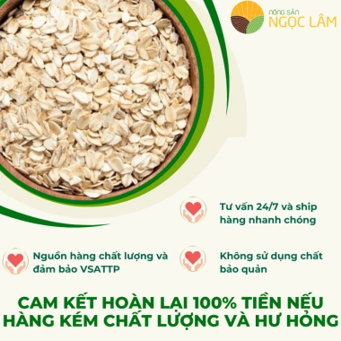Yến Mạch Nhập Khẩu Uni Cán Vỡ và Cán Dẹt Giá 35.000đ Chất Lượng Cao 2
