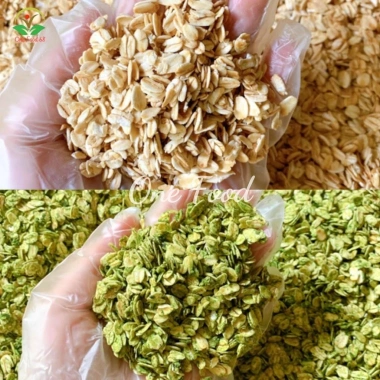 Yến Mạch Nướng Mật Ong 500g Onefood68 Giảm Cân Ăn Kiêng Sấy Vị Socola, Matcha, Phô Mai, Nguyên Vị Giá 39.000 VND