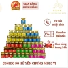 Yến Mix 5 Vị 70ml Táo Đỏ, Hạt Sen, Hạt Chia, Sâm Canada, Đông Trùng Không Đường Tặng 5 Lựu Đỏ 2