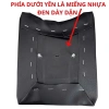 Yên Nệm Đen xe 3 bánh ghế đôn ga inox 24x20cm, 9cm giữa 2 ốc, dày dặn, chỉ 70.000 VND 3