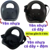 Yên nhựa có đệm ngồi xe 3 bánh, ghế xe máy, ghế đôn ga, giảm chấn, giá 50.400đ 5