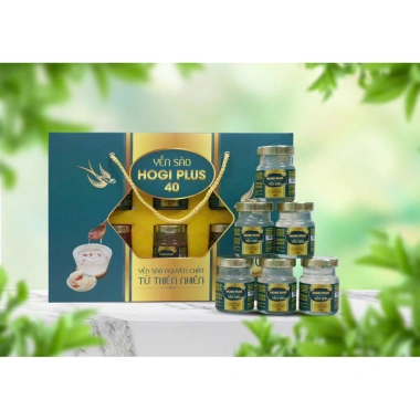 Yến Sào Cao Cấp Hogi Plus Nguyên Chất - Hộp 6 hũ 70ml Giá ưu đãi 167.000đ