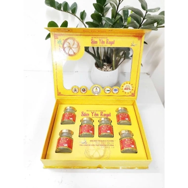 Yến sào cao cấp Khánh Hòa Sâm Yến ROYAL và Đông Trùng Hạ Thảo - Dành cho người tiểu đường G30 G34, giá 350.000 4 Yến sào cao cấp Khánh Hòa Sâm Yến ROYAL và Đông Trùng Hạ Thảo - Dành cho người tiểu đường G30 G34, giá 350.000 4