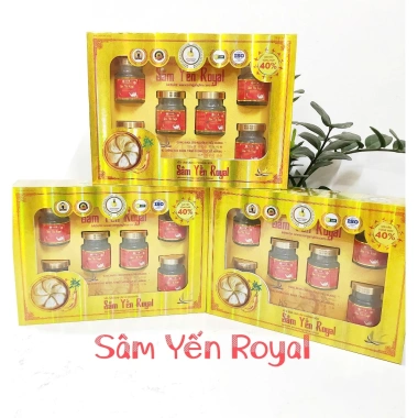 Yến sào cao cấp Khánh Hòa Sâm Yến ROYAL và Đông Trùng Hạ Thảo - Dành cho người tiểu đường G30 G34, giá 350.000