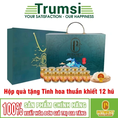 Yến Sào Cao Cấp Putanest 70ml - Quà Tặng Đông Trùng Hạ Thảo, Đẹp Da, Tăng Đề Kháng, Giá 290k