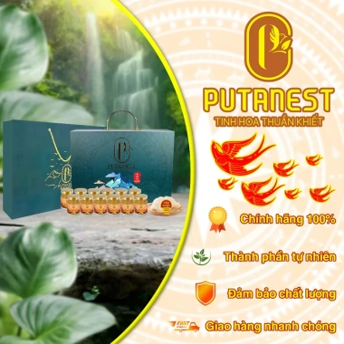 Yến Sào Cao Cấp Putanest 70ml - Quà Tặng Đông Trùng Hạ Thảo, Đẹp Da, Tăng Đề Kháng, Giá 290k 6