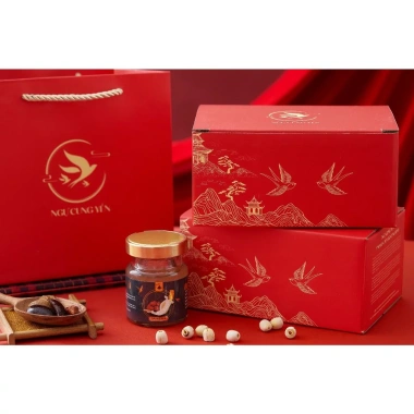 Yến sào chưng sẵn Ngự Cung Yến hũ 100g Đường phèn, giảm giá, chỉ 356.400 đồng
