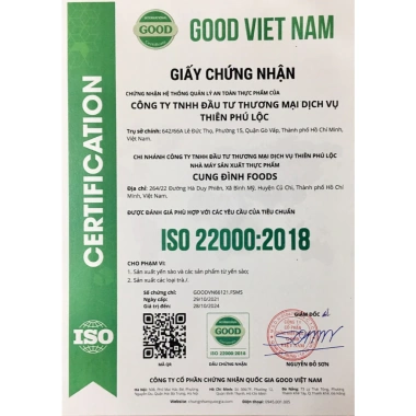 Yến Sào Cung Đình 13 Hộp Nước yến Đường phèn 18% tổ yến - Giá ưu đãi 1,599,999 VND 7 Yến Sào Cung Đình 13 Hộp Nước yến Đường phèn 18% tổ yến - Giá ưu đãi 1,599,999 VND 7