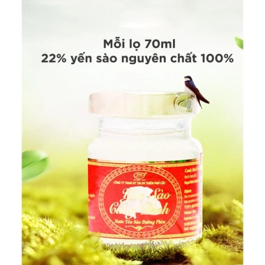 Yến sào Cung Đình combo 12 hộp nước yến 22% tổ yến + đường phèn 6 lọ 70ml - giảm giá 21% tăng sức đề kháng 3