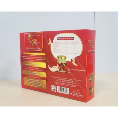 Yến Sào Khánh Hòa Cao Cấp + Đông Trùng Hạ Thảo (Có Túi) - Bồi Dưỡng Sức Khỏe, Đẹp Da, Ngủ Ngon, Hộp 6 Hũ 70ml - 185.000 VND 2