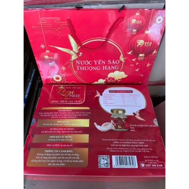 Yến Sào Khánh Hòa Cao Cấp + Đông Trùng Hạ Thảo (Có Túi) - Bồi Dưỡng Sức Khỏe, Đẹp Da, Ngủ Ngon, Hộp 6 Hũ 70ml - 185.000 VND 3
