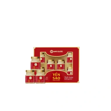 Yến sào Nam Dược - Tổ yến chưng đường phèn 6 lọ 70ml và túi xách, giảm giá 291k 5