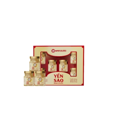 Yến sào Nam Dược - Tổ yến chưng đường phèn 6 lọ 70ml và túi xách, giảm giá 291k 6