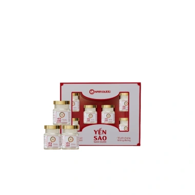Yến sào Nam Dược - Tổ yến chưng đường phèn 6 lọ 70ml và túi xách, giảm giá 291k 7