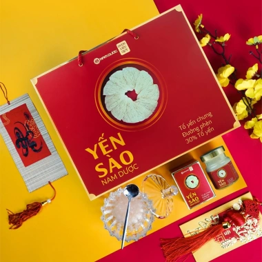 Yến sào Nam Dược - Tổ yến chưng đường phèn 6 lọ, bồi bổ sức khỏe, tăng đề kháng, giảm mệt mỏi - 290k