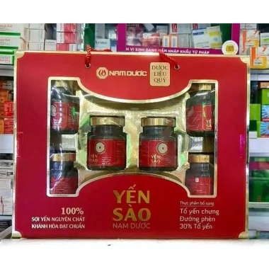 Yến sào Nam Dược - Tổ yến chưng đường phèn 6 lọ, bồi bổ sức khỏe, tăng đề kháng, giảm mệt mỏi - 290k 5