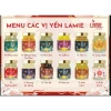Yến sào Nha Trang Lamie hũ chưng sẵn 6 hũ đủ vị - Thượng đỉnh yến, quà Tết giá ưu đãi 280k 9