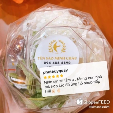 Yến sào vụn nguyên chất cho bé – gói nhỏ chia sẵn, kèm nguyên liệu Cung Đình, giá 29.900₫ 3
