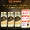 Yến sào Yến Chi 10 hũ 6g yến tươi - Hỏa Tốc HCM, giảm giá 700k, tăng sức đề kháng