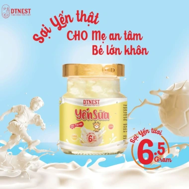 Yến Sữa Dành Cho Trẻ Em Trên 1 Tuổi Khánh Hòa Hũ 70ml - Giá Tốt 73400đ 4 Yến Sữa Dành Cho Trẻ Em Trên 1 Tuổi Khánh Hòa Hũ 70ml - Giá Tốt 73400đ 4