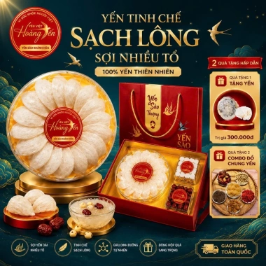 Yến tinh chế sạch 100gr - Nhiều tổ, lông sợi cao cấp, giá 719.000 VNĐ, chính hãng BSN