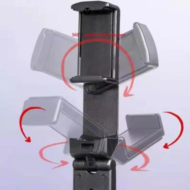 YIBAR Đỡ Điện Thoại 1 Chân Gập Được, Xoay, Hỗ Trợ Selfie, Ghế Xe Lửa - 78.100₫