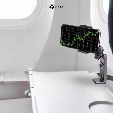 YIBAR Đỡ Điện Thoại 1 Chân Gập Được, Xoay, Hỗ Trợ Selfie, Ghế Xe Lửa - 78.100₫