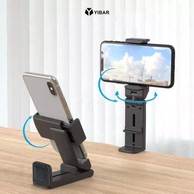 YIBAR Đỡ Điện Thoại 1 Chân Gập Được, Xoay, Hỗ Trợ Selfie, Ghế Xe Lửa - 78.100₫