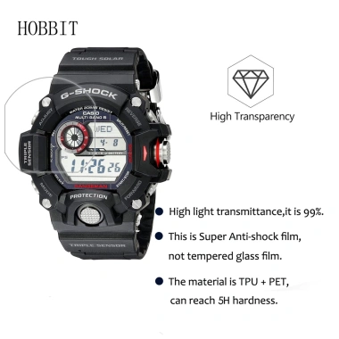 YIFILM 3 miếng dán bảo vệ màn hình đồng hồ GW-9.400 series - Siêu bền, giá 54.911₫