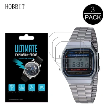 YIFILM 3 Phim Dán Nano Chống Cháy Nổ cho Đồng Hồ Casio F108WHC A168WA F‑84W LA20WH – Bảo Vệ Màn Hình, Giá 61.446₫