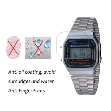 YIFILM 3 Phim Dán Nano Chống Cháy Nổ cho Đồng Hồ Casio F108WHC A168WA F‑84W LA20WH – Bảo Vệ Màn Hình, Giá 61.446₫