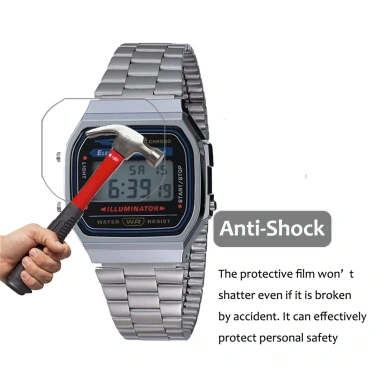 YIFILM 3 Phim Dán Nano Chống Cháy Nổ cho Đồng Hồ Casio F108WHC A168WA F‑84W LA20WH – Bảo Vệ Màn Hình, Giá 61.446₫