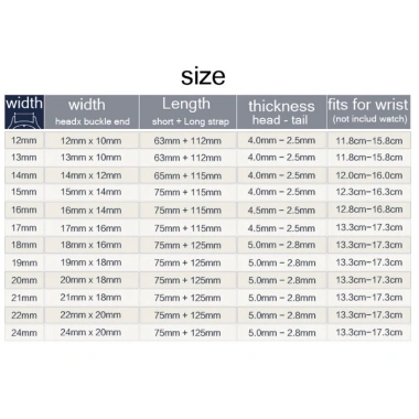 YIFILM Dây Đeo Da Bò Thật đa kích thước 12-24mm cho điện thoại - Giá ưu đãi 83.246 VND