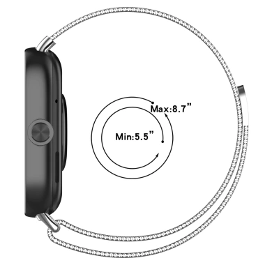YIFILM Dây Đeo Inox Khóa Nam Châm cho Xiaomi Redmi Watch 4, Giá 65.535₫ 6