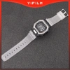 YIFILM Dây đeo nhựa resin thay thế cho đồng hồ Casio G-LIDE GBX100 GA100 110, chống thấm nước, độ bền cao 3