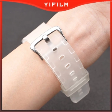YIFILM Dây đeo nhựa resin thay thế cho đồng hồ Casio G-LIDE GBX100 GA100 110, chống thấm nước, độ bền cao 4