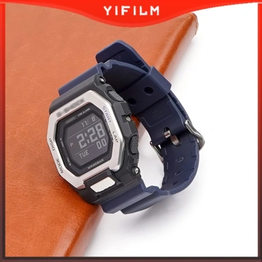 YIFILM Dây đeo nhựa resin thay thế cho đồng hồ Casio G-LIDE GBX100 GA100 110, chống thấm nước, độ bền cao 8