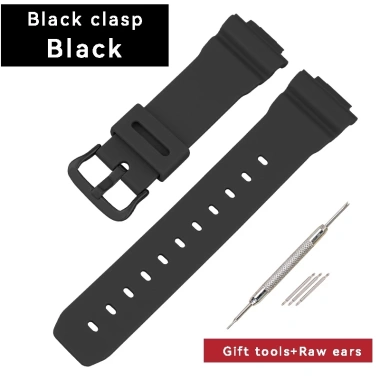 YIFILM Dây đeo nhựa resin thay thế cho đồng hồ Casio G-LIDE GBX100 GA100 110, chống thấm nước, độ bền cao 10