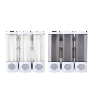 YITAQI hộp đựng xà phòng & gel tắm treo tường 1‑3 đầu, không đục lỗ, nhìn thấy qua cửa sổ – Giá chỉ 126.610₫