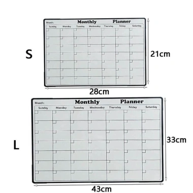 YITAQI Nhãn dán tủ lạnh lập kế hoạch tuần‑tháng, bảng trắng xóa được, bền, giảm giá 17% 2
