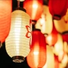 YIYU Đèn lồng dưa mùa đông gập lại, lồng treo chống nước phong cách Nhật Bản - Giá 44.990₫ 9