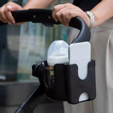 YIYU Giá đựng bình sữa đa năng 360 chống trượt, kèm xe đẩy, cốc nước, giá đỡ điện thoại - Giá chỉ 74.088₫
