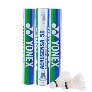 Yonex Aerosensa 50 - Cánh vợt cầu lông 12 chiếc trắng NWT AS-50 giá ưu đãi 496.800 VND