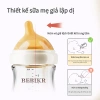 Youkebei Bình Sữa Thủy Tinh Chống Sặc Giảm Đầy Hơi, An Toàn, Bền, Dễ Vệ Sinh cho Bé Sơ Sinh - Giá 50.000 4