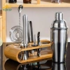 YOVIP 10 chiếc Cocktail Shaker thép không gỉ, bộ trộn martini, dụng cụ bar 3