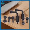 YRX Giá Đỡ 1/3 Chiếc Cho Insta360 Action 5 Pro, Poet 3, Soet Arm - Đế Điện Thoại 17mm, Adapter 1/4 Vít, Dễ Lắp Đặt