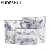 YudhUI 10 Túi Đứng Tủ Đông Lá Nhôm Chống Rò Rỉ – Đựng Thực Phẩm Giữ Tươi, Tái Sử Dụng