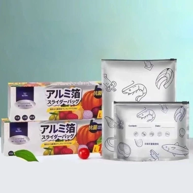 YudhUI 10 Túi Đứng Tủ Đông Lá Nhôm Chống Rò Rỉ – Đựng Thực Phẩm Giữ Tươi, Tái Sử Dụng 3 YudhUI 10 Túi Đứng Tủ Đông Lá Nhôm Chống Rò Rỉ – Đựng Thực Phẩm Giữ Tươi, Tái Sử Dụng 3