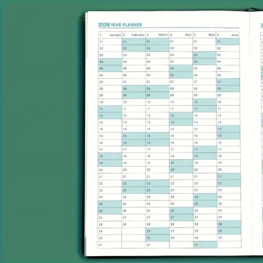 YUNAUN 2.026 A5 365 Day Planner tiếng Anh - Sổ tay thủ công cho học sinh, giảm 21% 3 YUNAUN 2.026 A5 365 Day Planner tiếng Anh - Sổ tay thủ công cho học sinh, giảm 21% 3